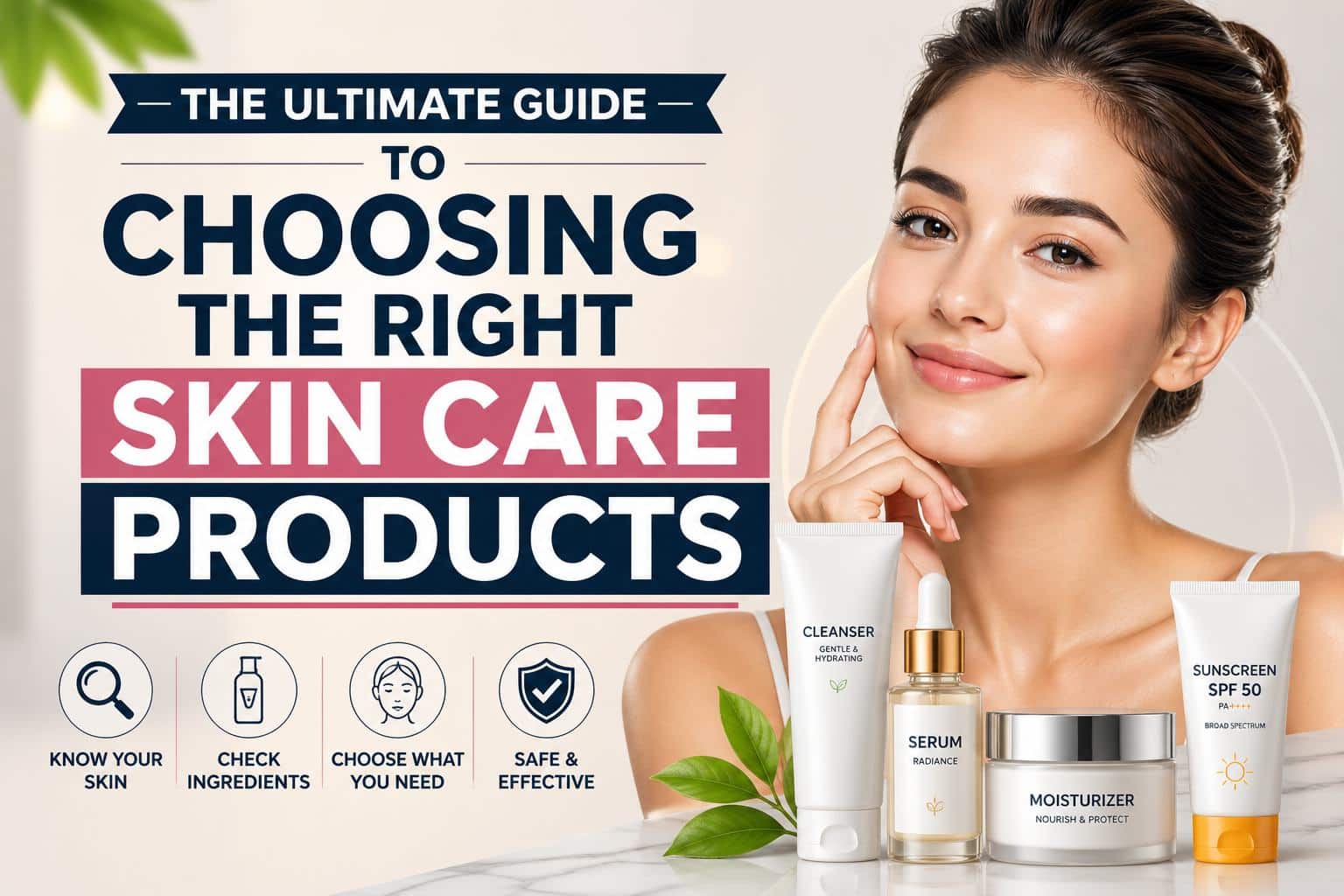 The Ultimate Guide to Choosing the Right Skin Care Products