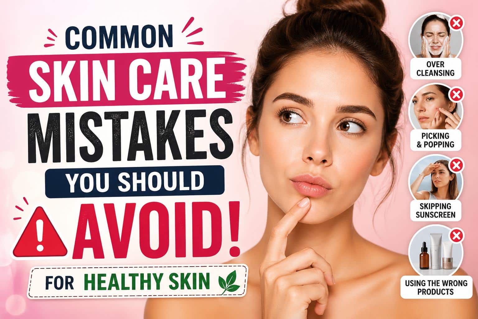 Steer clear of these 10 common skin care mistakes that silently damage your skin. Simple, science-backed fixes for a truly healthy, glowing complexion.