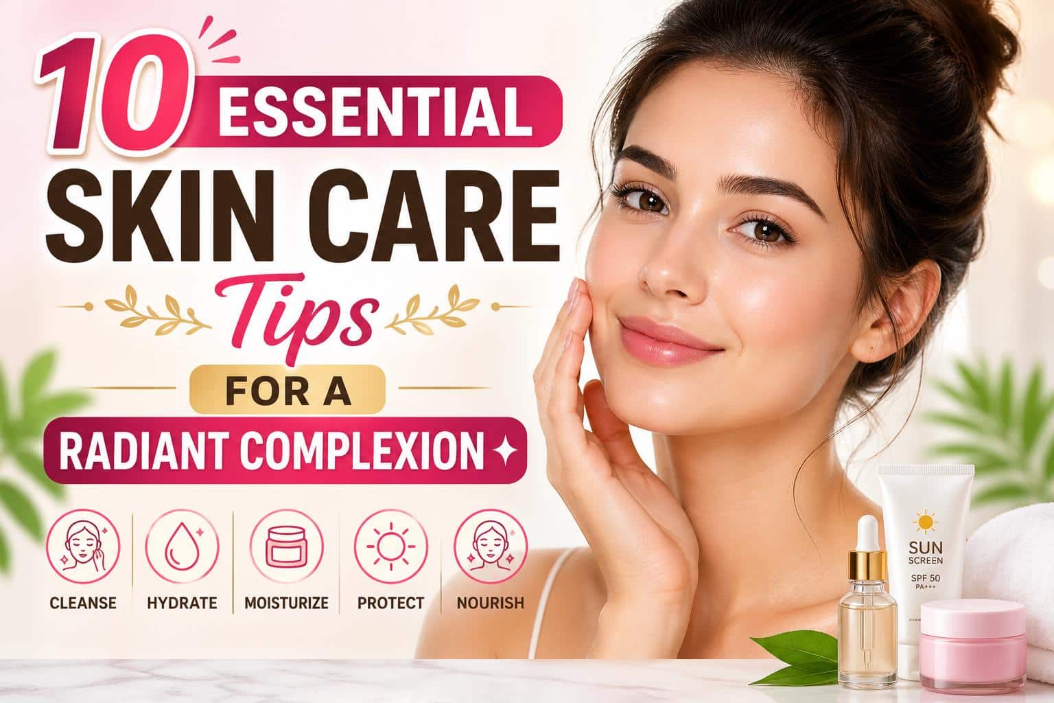 10 Essential Skin Care Tips for a Radiant Complexion