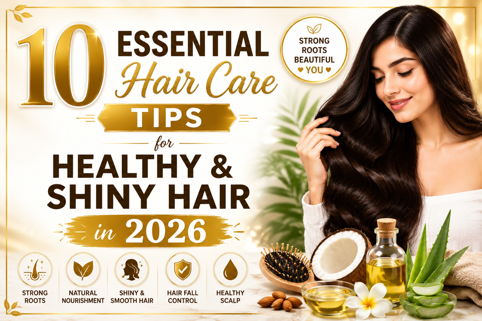 10 Essential Hair Care Tips for Healthy & Shiny Hair in 2026