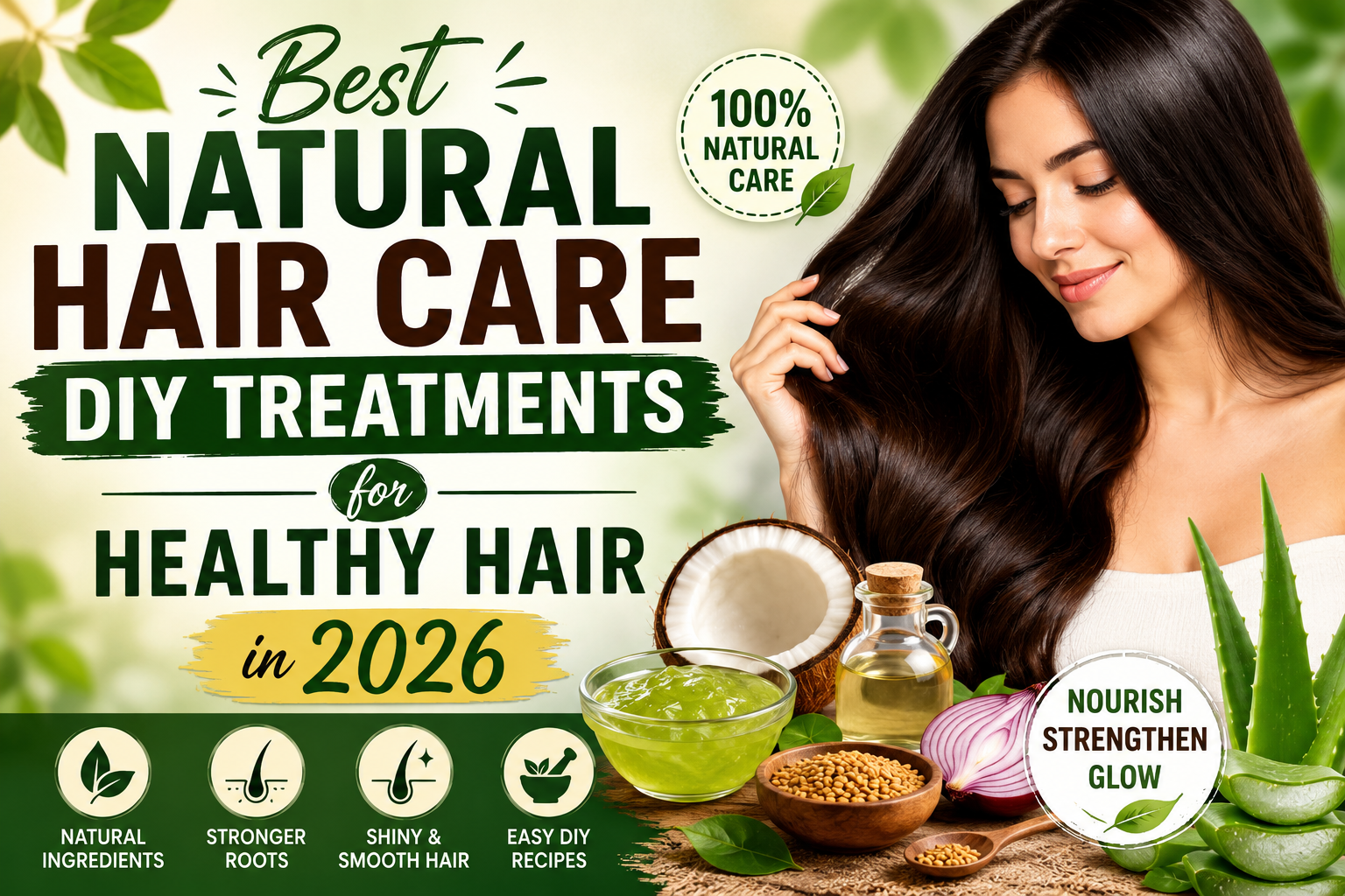 Best Natural Hair Care DIY Treatments for Healthy Hair in 2026