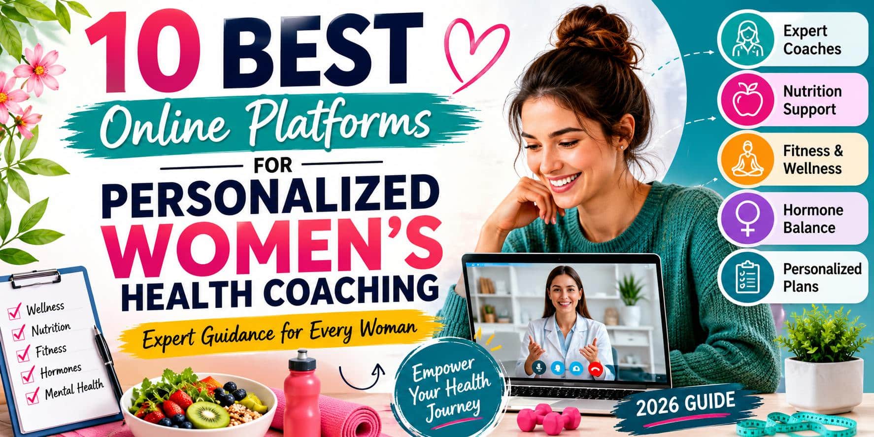 10 Best Online Platforms for Personalized Women's Health Coaching Follow this structure
