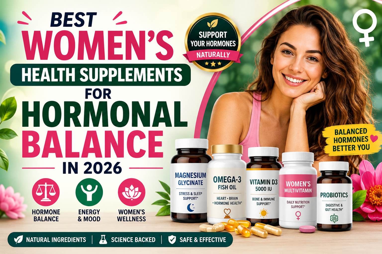 Best Women's Health Supplements for Hormonal Balance in 2026
