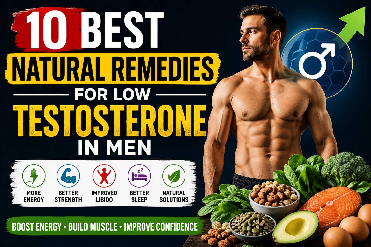 10 Best Natural Remedies for Low Testosterone in Men
