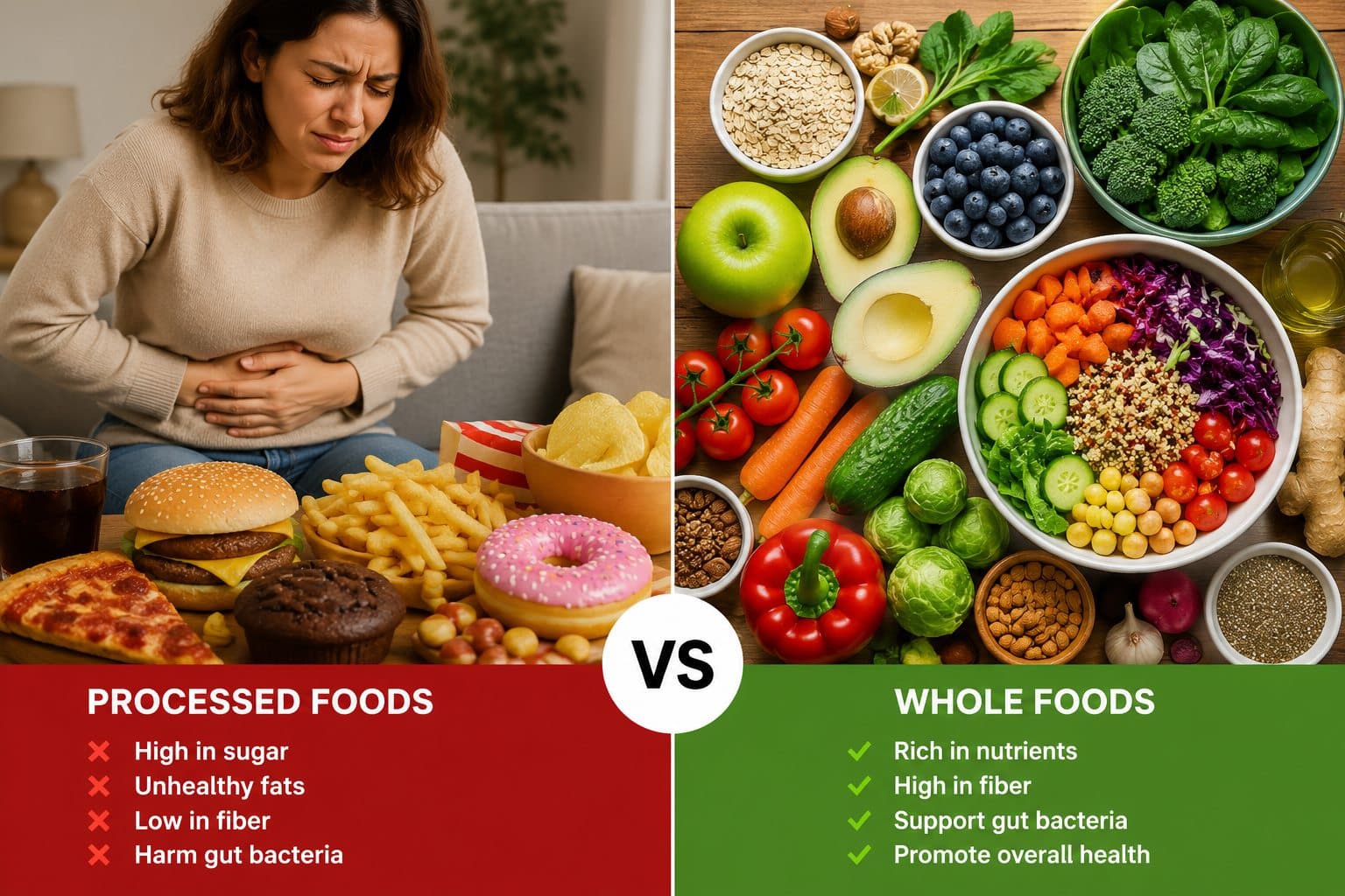 signs of poor gut health and digestion issues